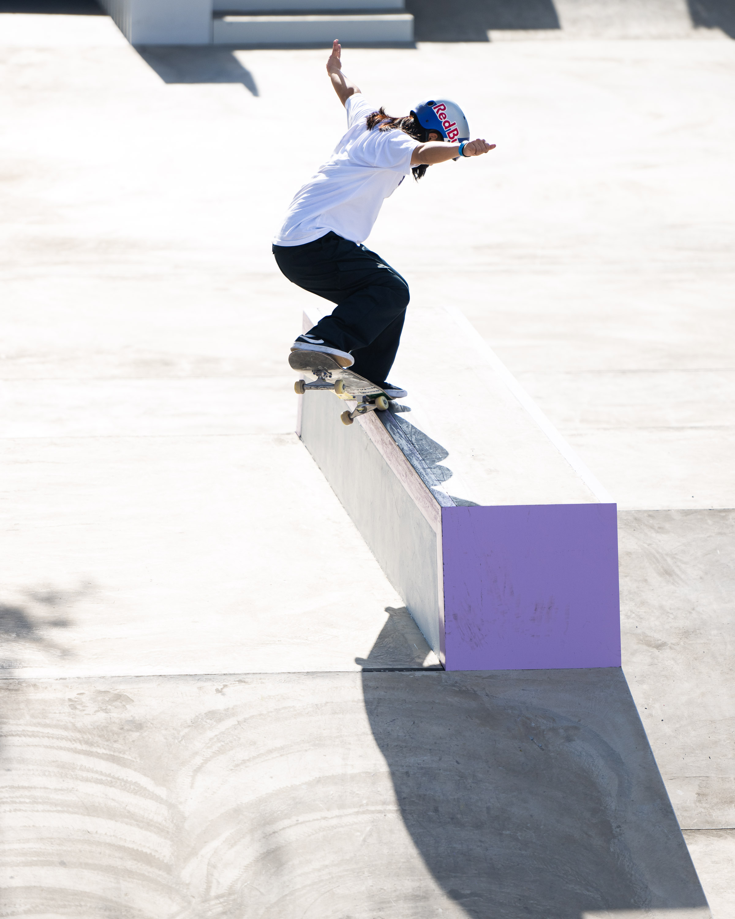 Yumeka Oda front crook WorldSkate WST Street Lausanne 2023 Jake Darwen