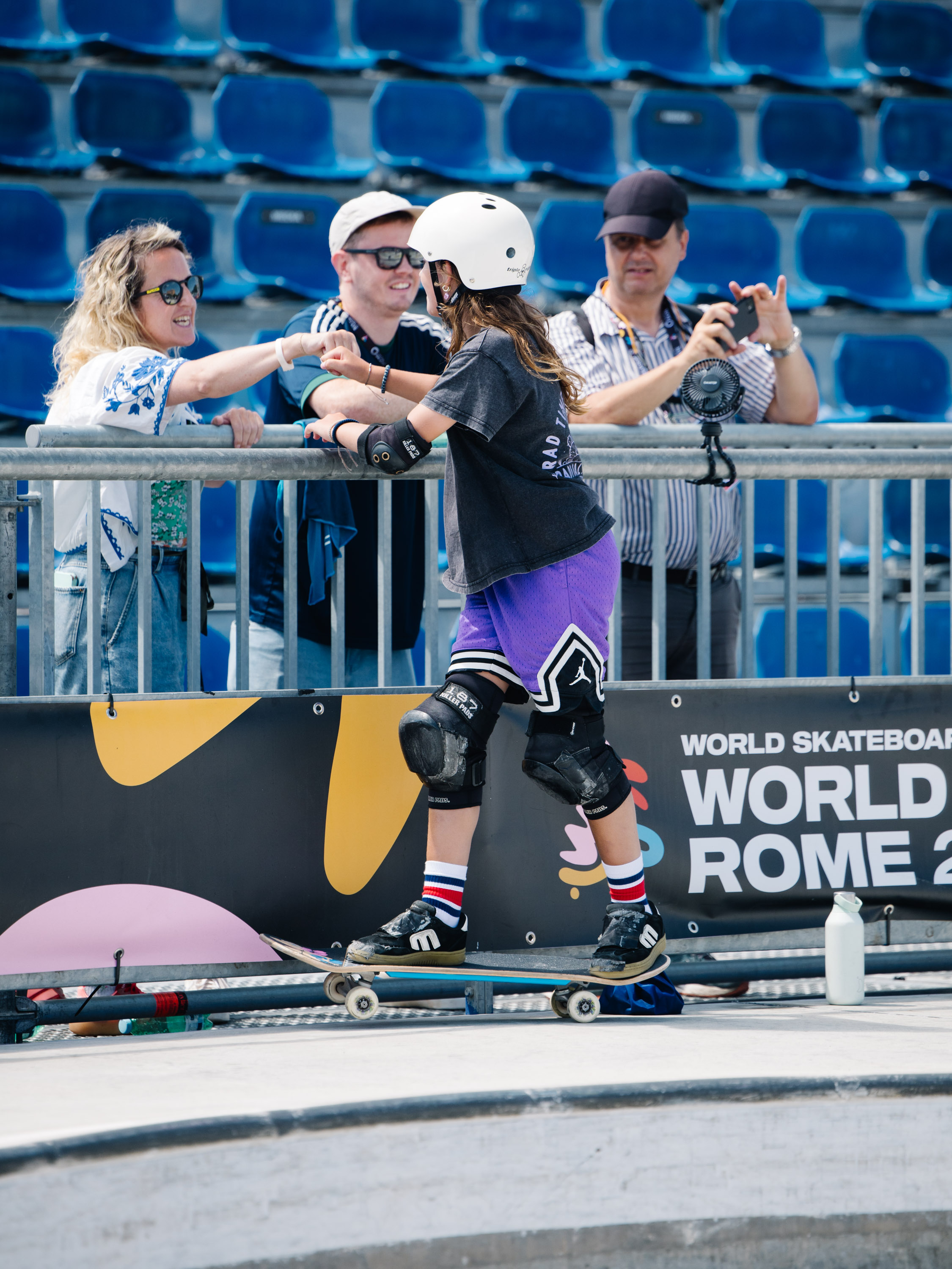 Olive Newman wsk skateboarding world Cup Ostia 2026 Kanights 1956