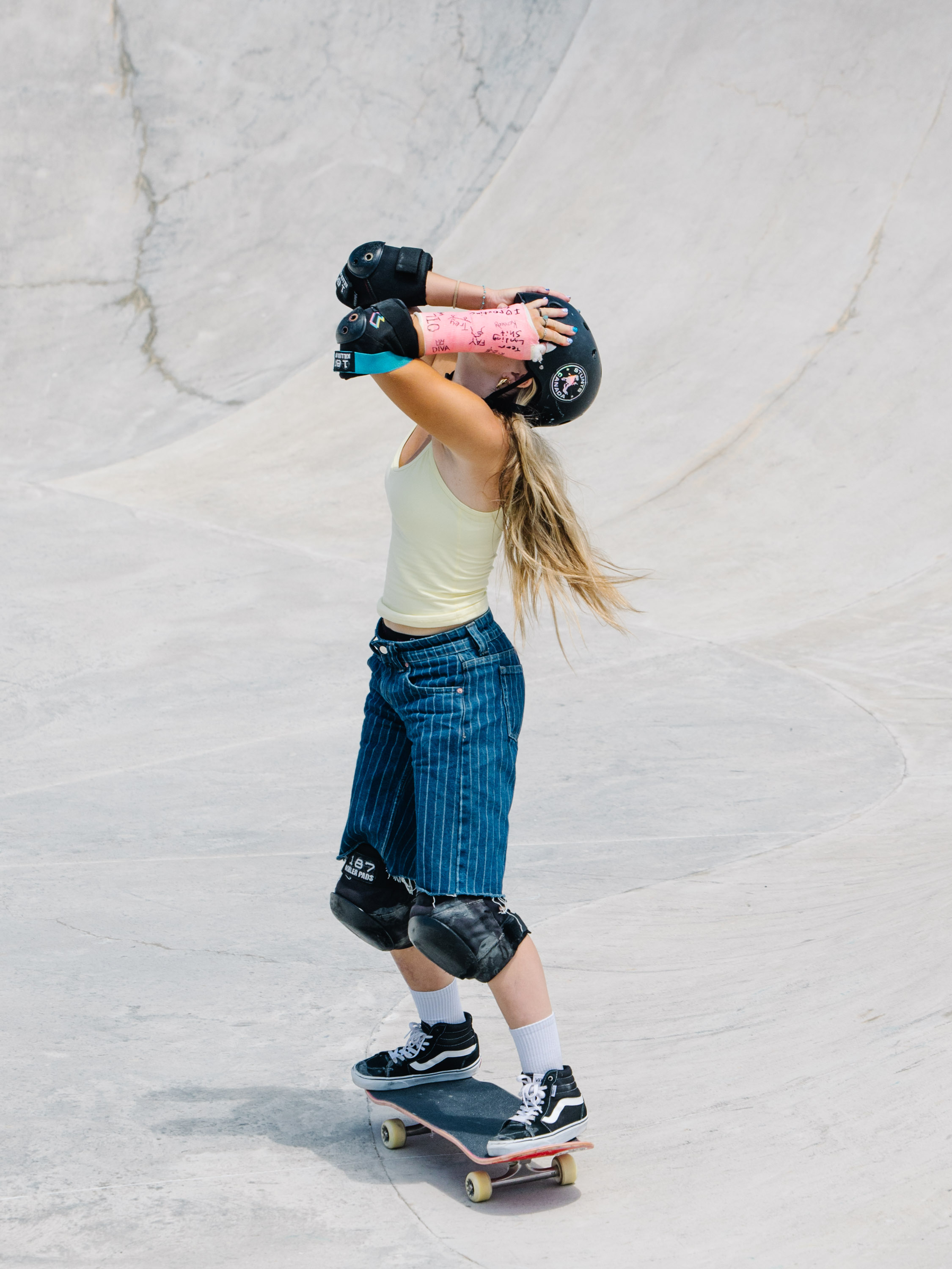 Zoe Zollinger wsk skateboarding world Cup Ostia 2026 Kanights 2041