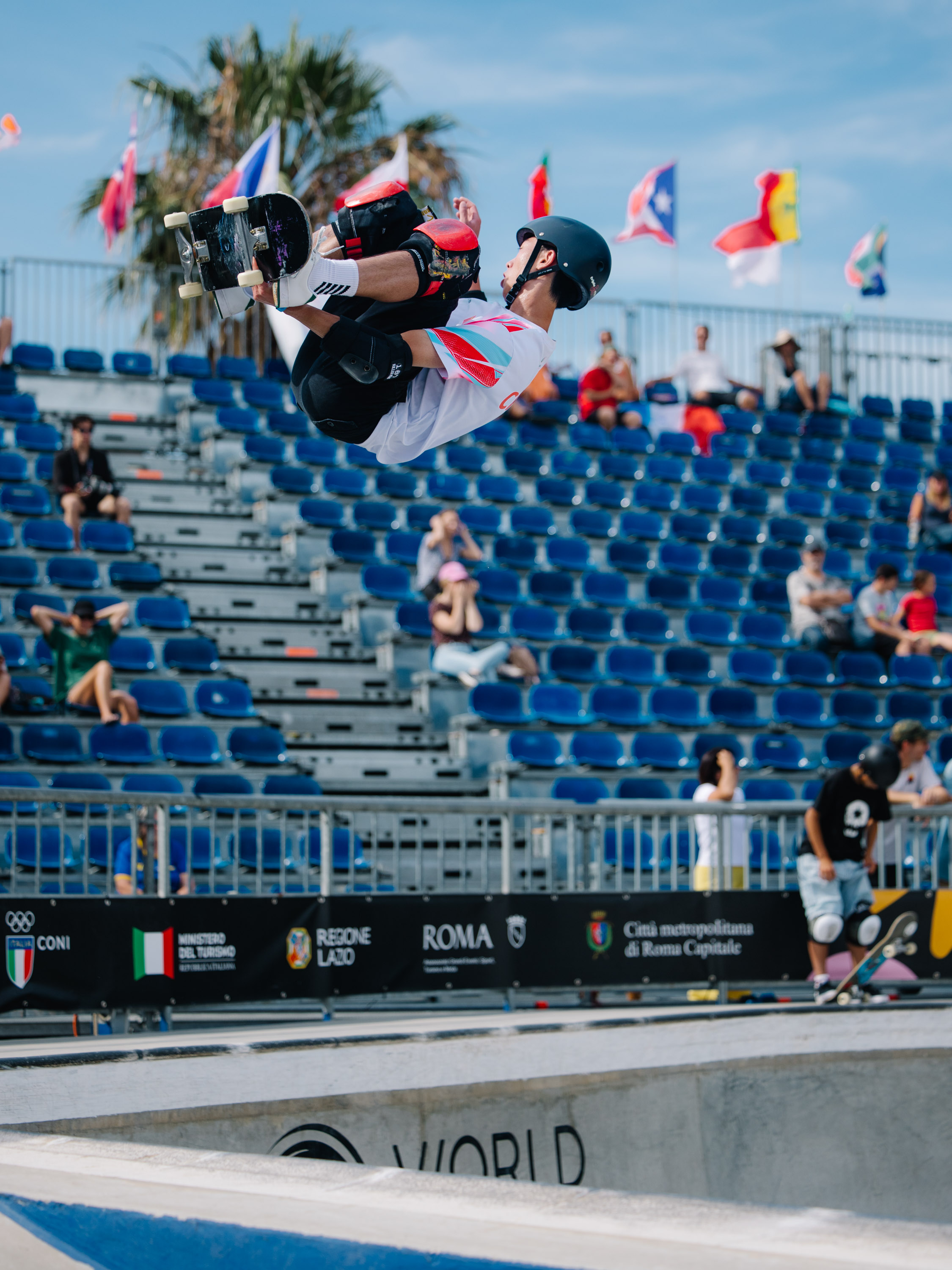 Bowen Wu 540 wsk skateboarding world Cup Ostia 2026 Kanights 0711