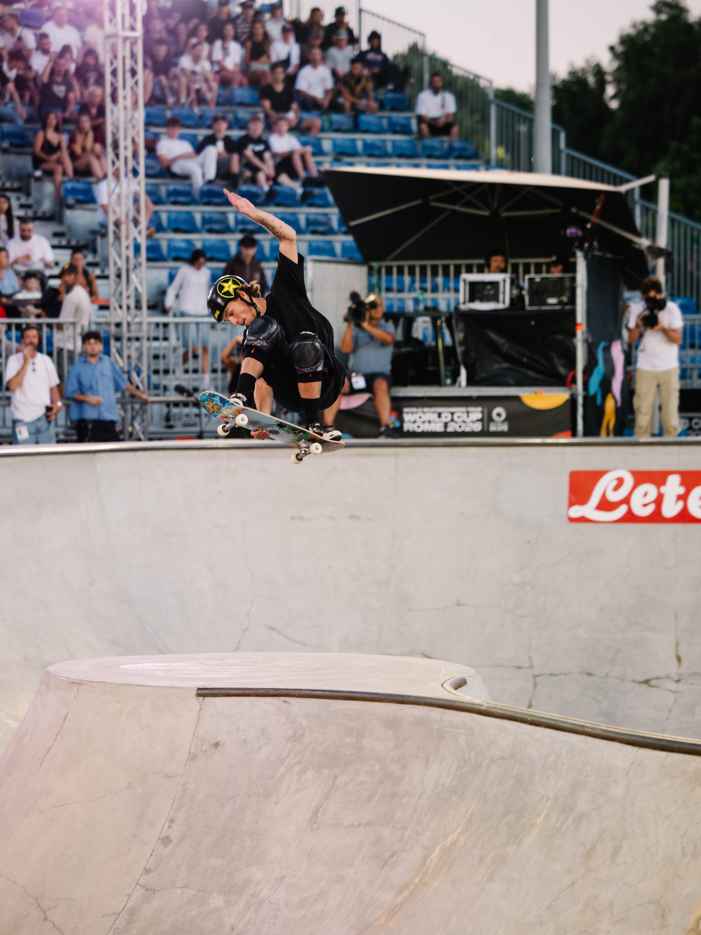 Keegan Palmer alley oop 360 melon wsk skateboarding world Cup Ostia 2026 Kanights 0476