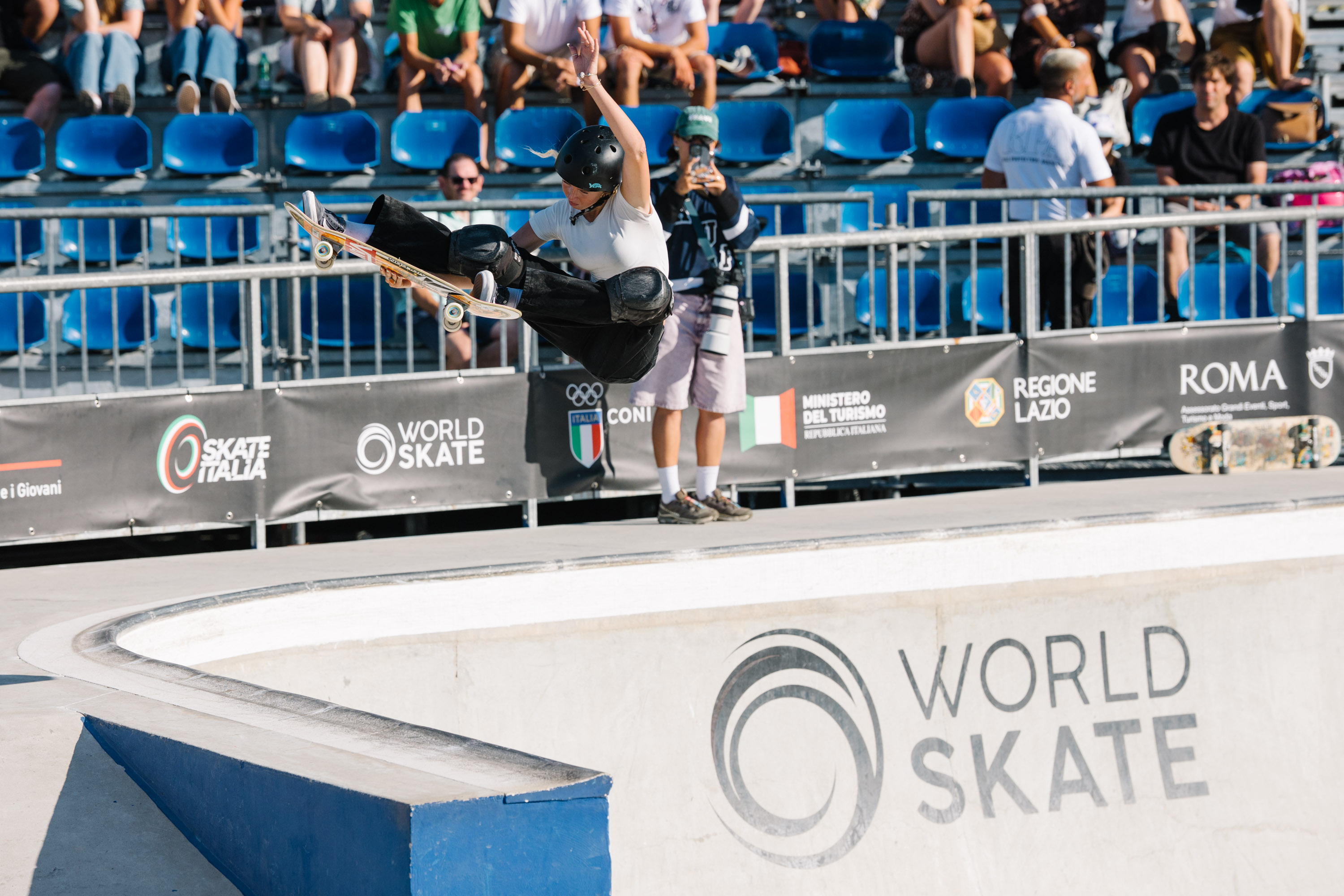 Lillian Erickson stalefish wsk skateboarding world Cup Ostia 2026 Kanights 6453