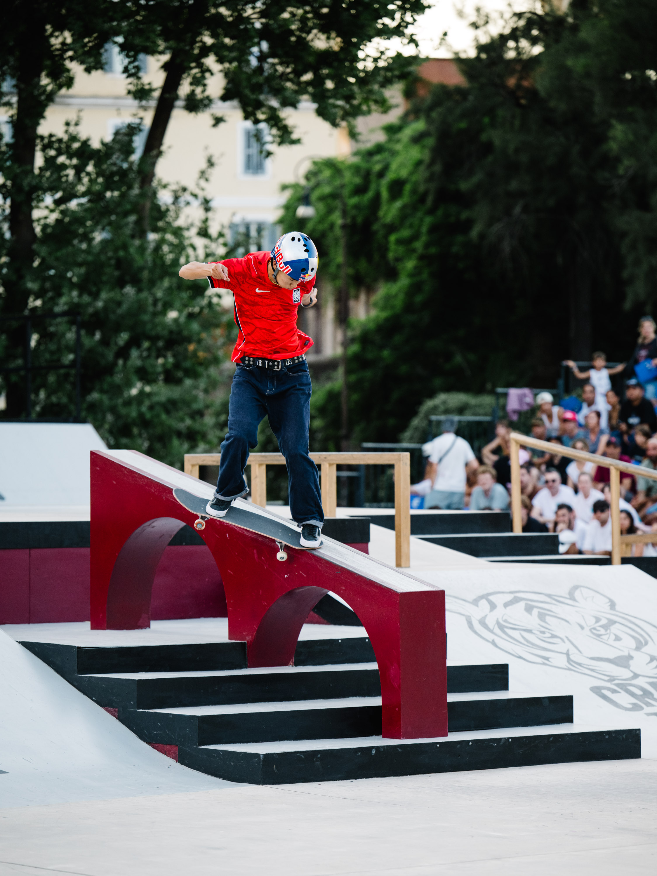 Juni Kang swich 180 crook wsk skateboarding world Cup Rome 2026 Haruta 2383