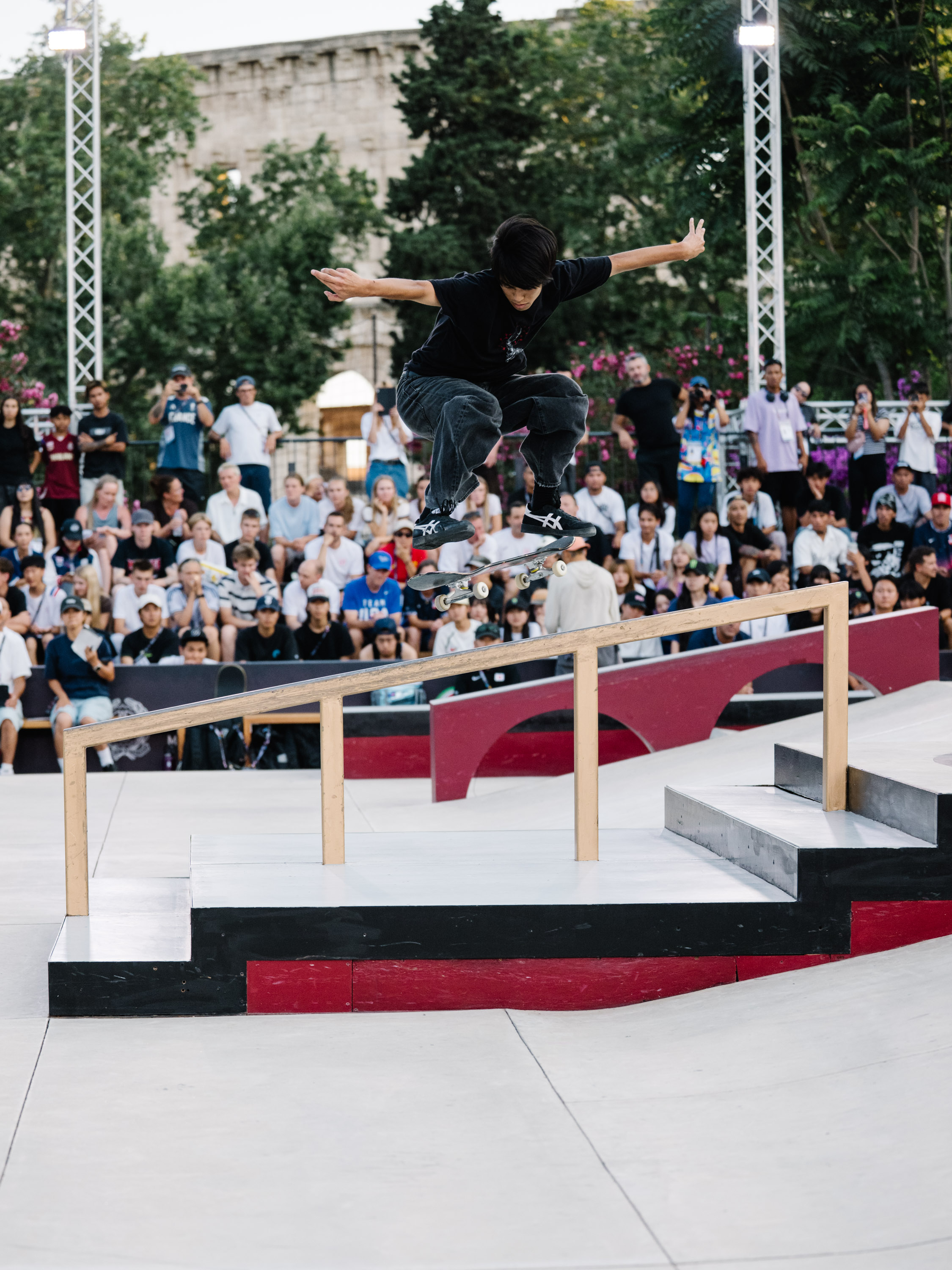 Kiari Netsuke heel flip front nose wsk skateboarding world Cup Rome 2026 Haruta 2192