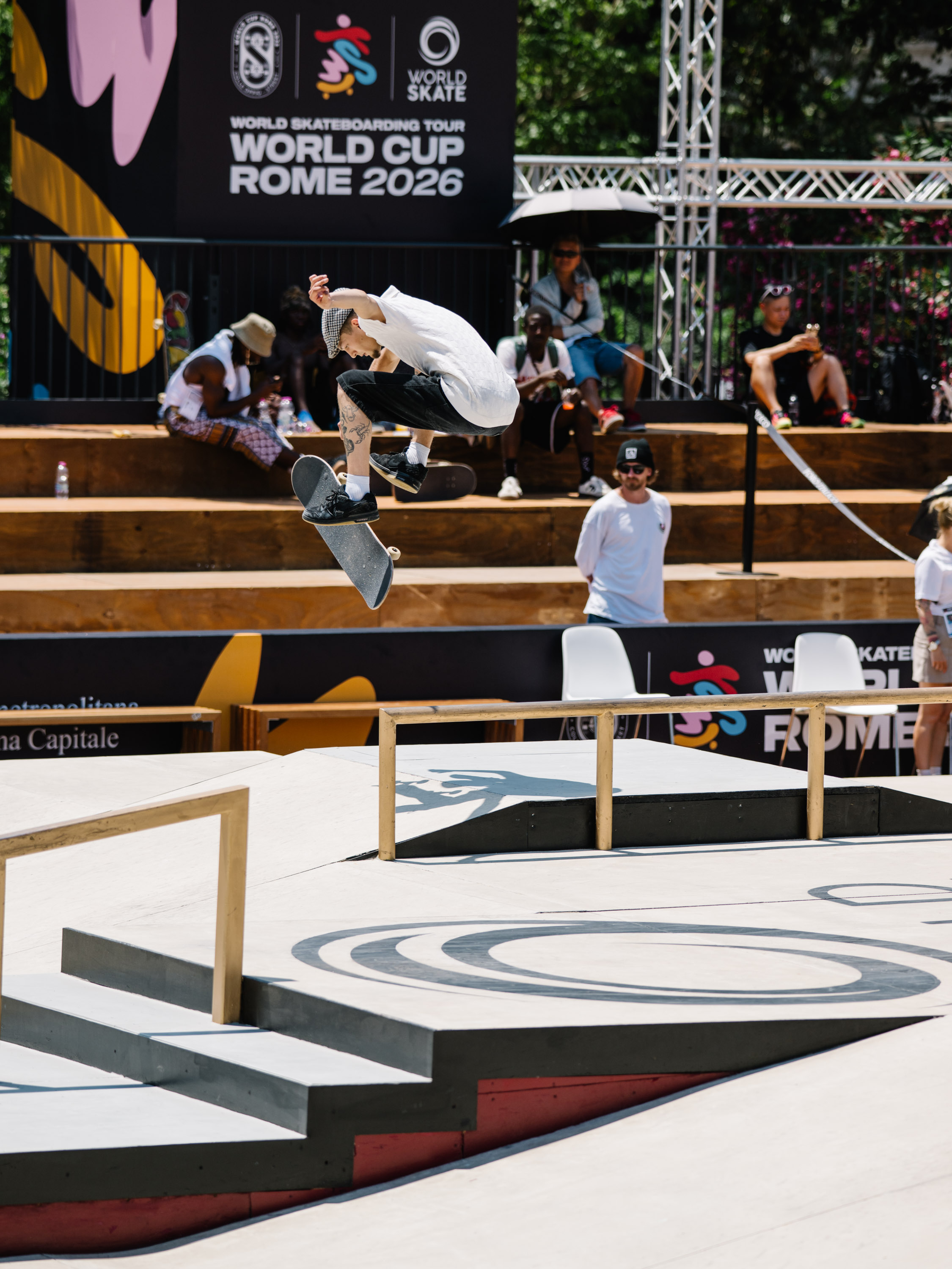 Mika Moeller 360 flip wsk skateboarding world Cup Rome 2026 Haruta 2520