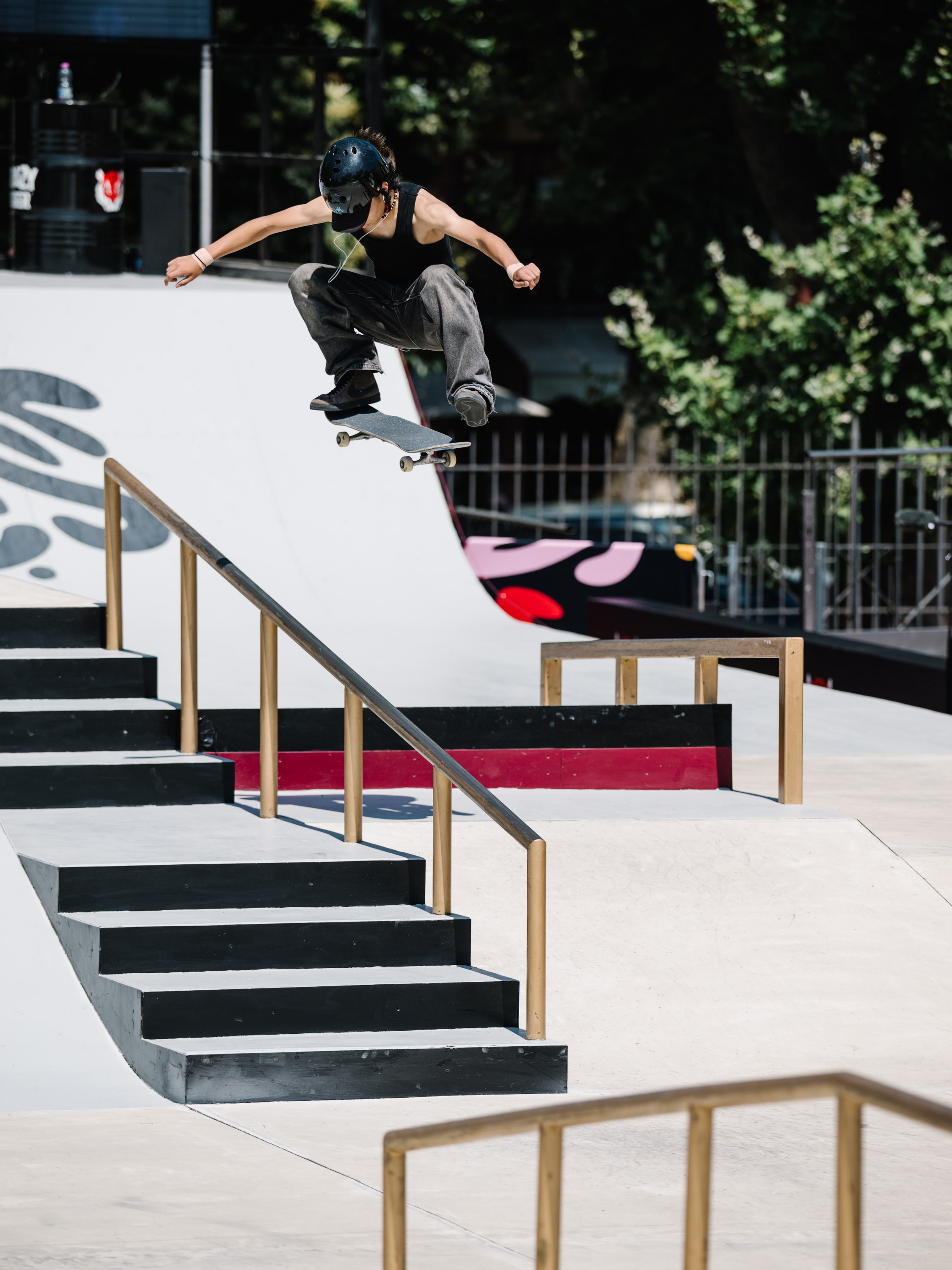 Rio Yashima kickflip front lip wsk skateboarding world Cup Rome 2026 Haruta 1997