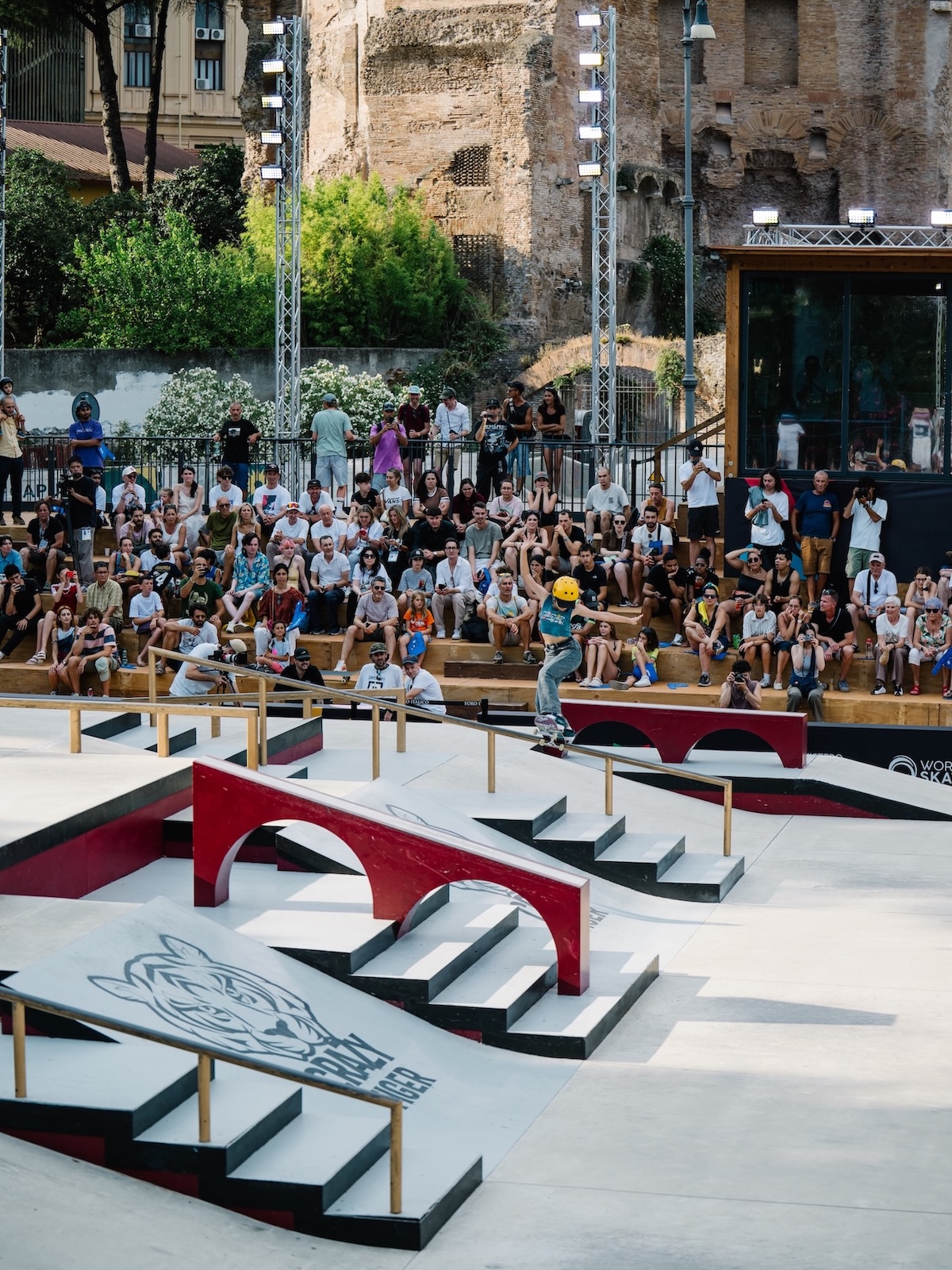 Nanami Onishi front blunt wsk skateboarding world Cup Rome 2026 Haruta 4826