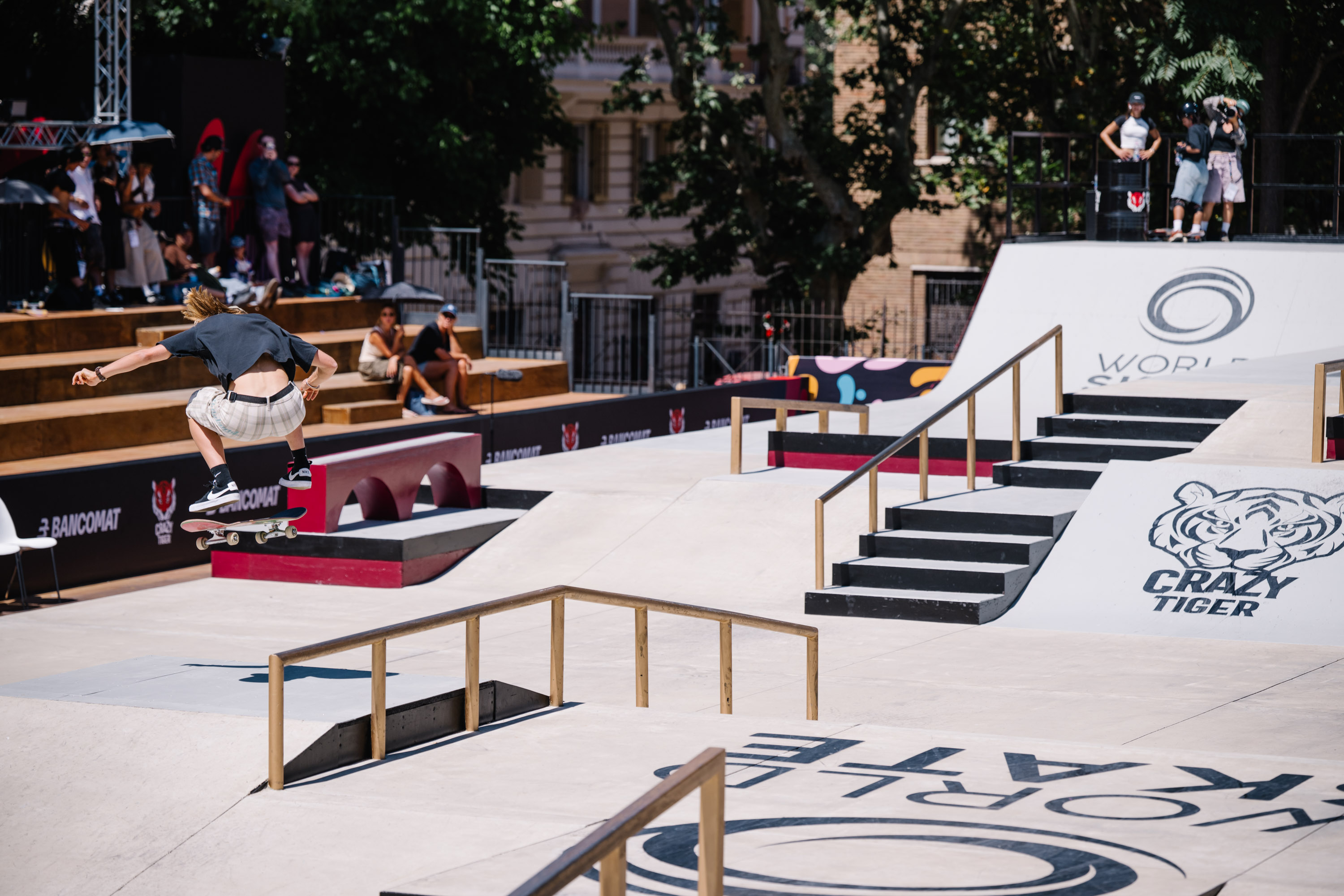Flic Turner kickflip wsk skateboarding world Cup Rome 2026 Haruta 5066