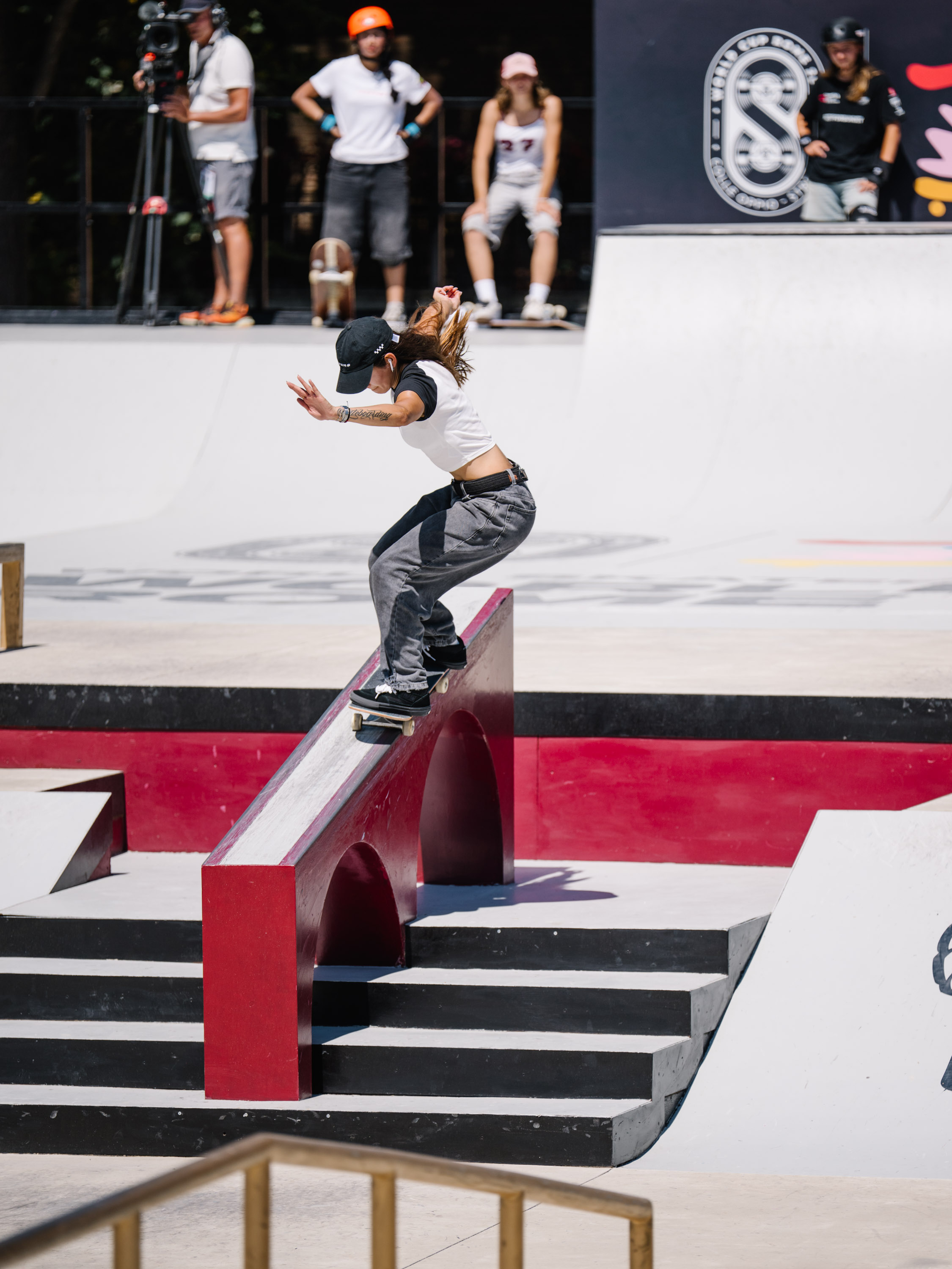 Valentina Petric 5050 wsk skateboarding world Cup Rome 2026 Haruta 5027