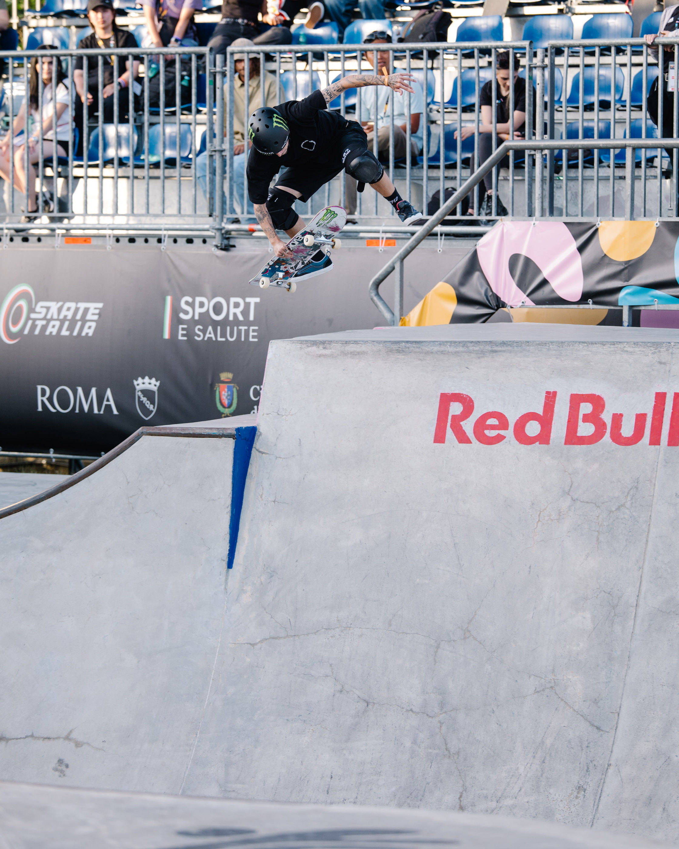 Luiz Mariano kickflip indy WST World Cup Rome 2025 Bryce Kanights 0409
