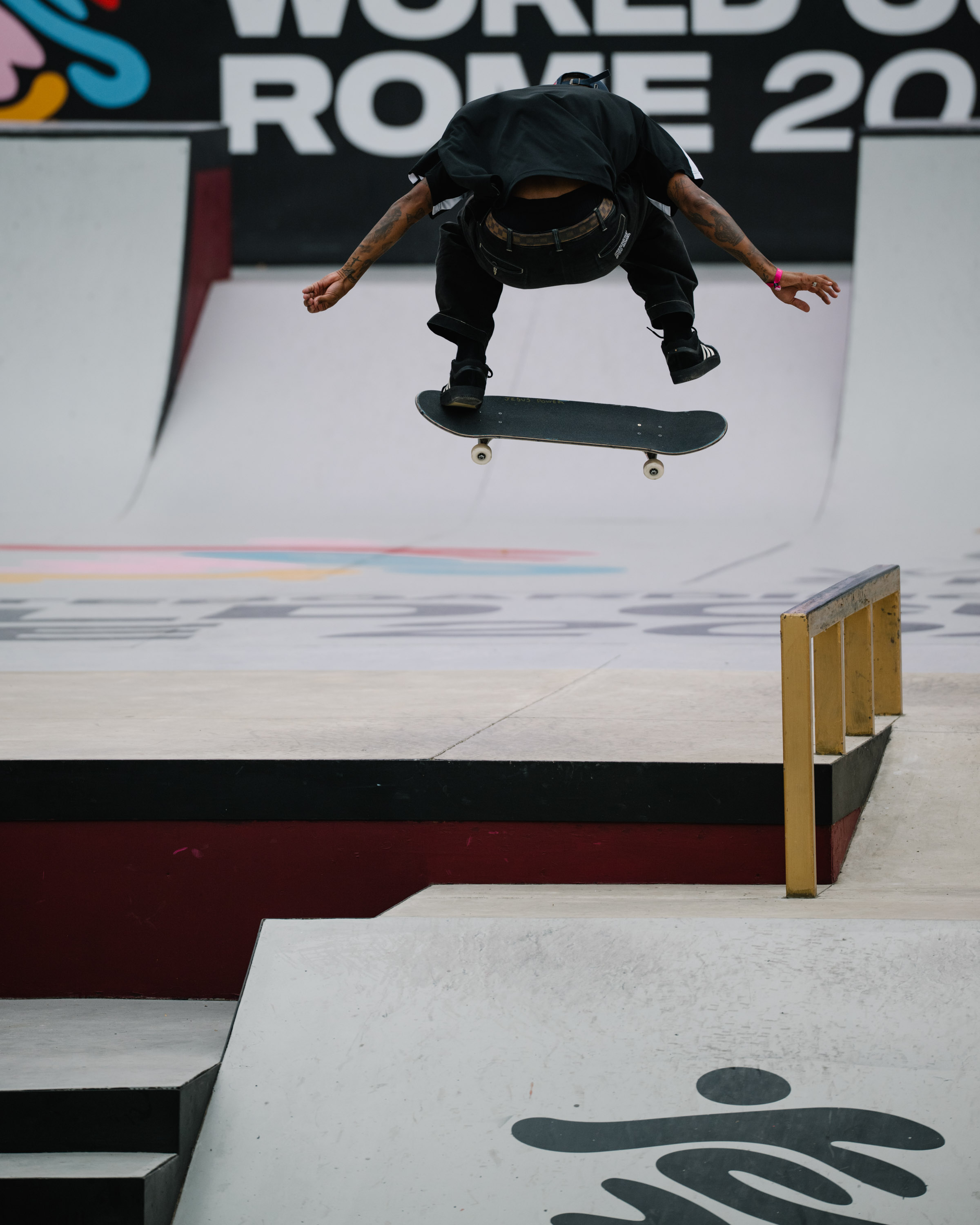 Felipe Gustavo frontside flip WST World Cup Rome 2025 Kenji Haruta 6796