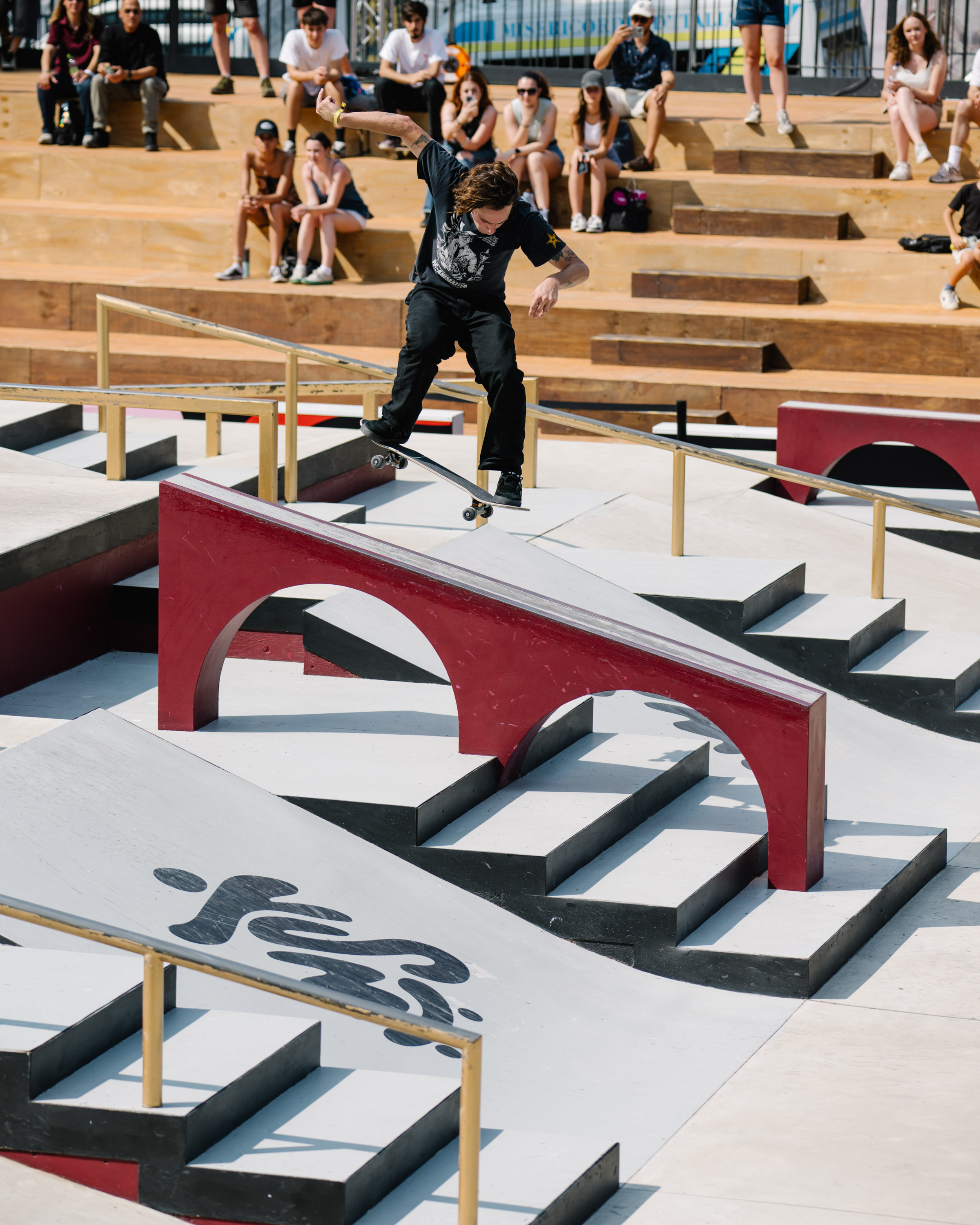 Braden Hoban kickflip nosegrind WST World Cup Rome 2025 Kenji Haruta 6176