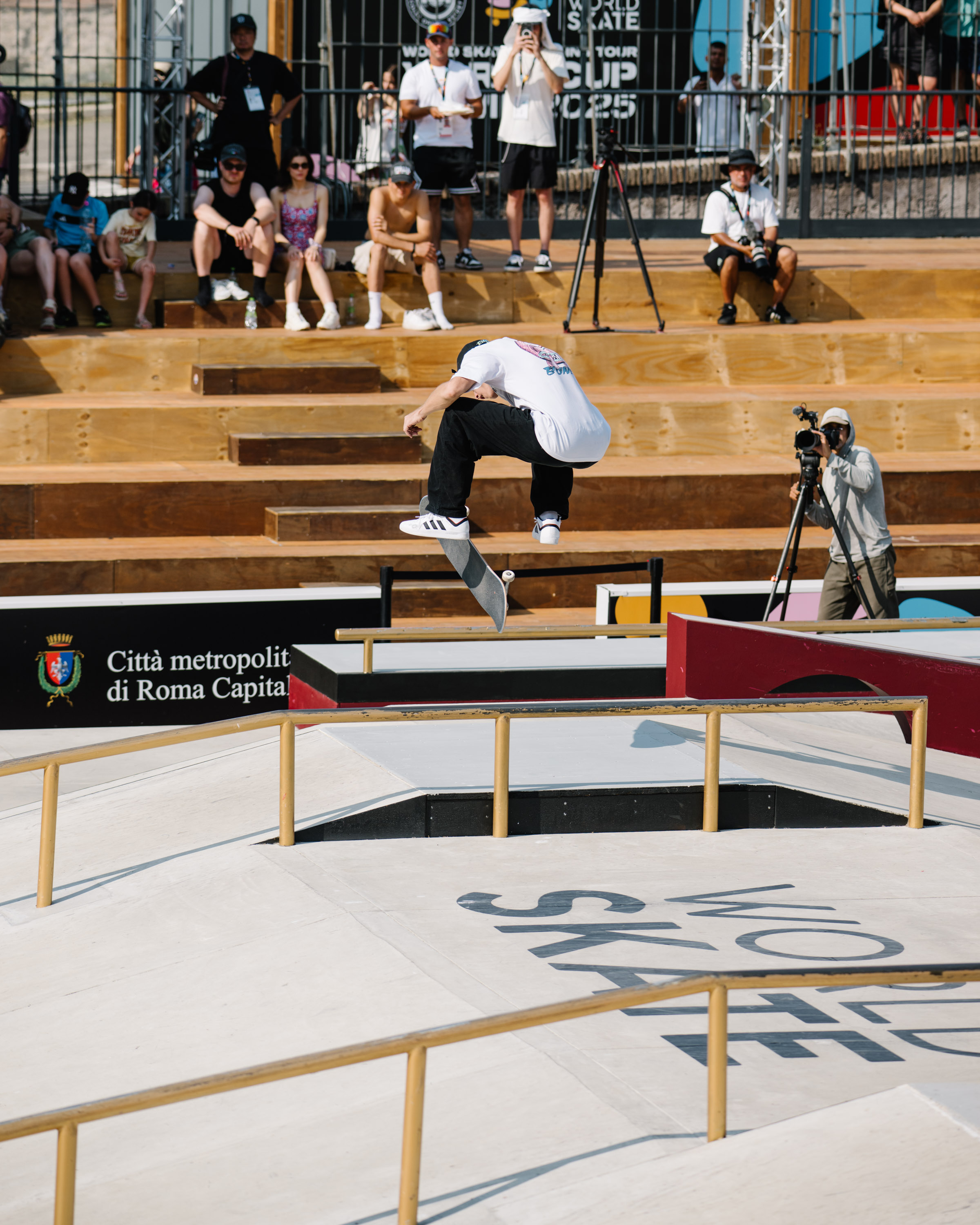 Jake Ilardi 360 flip WST World Cup Rome 2025 Kenji Haruta 6577