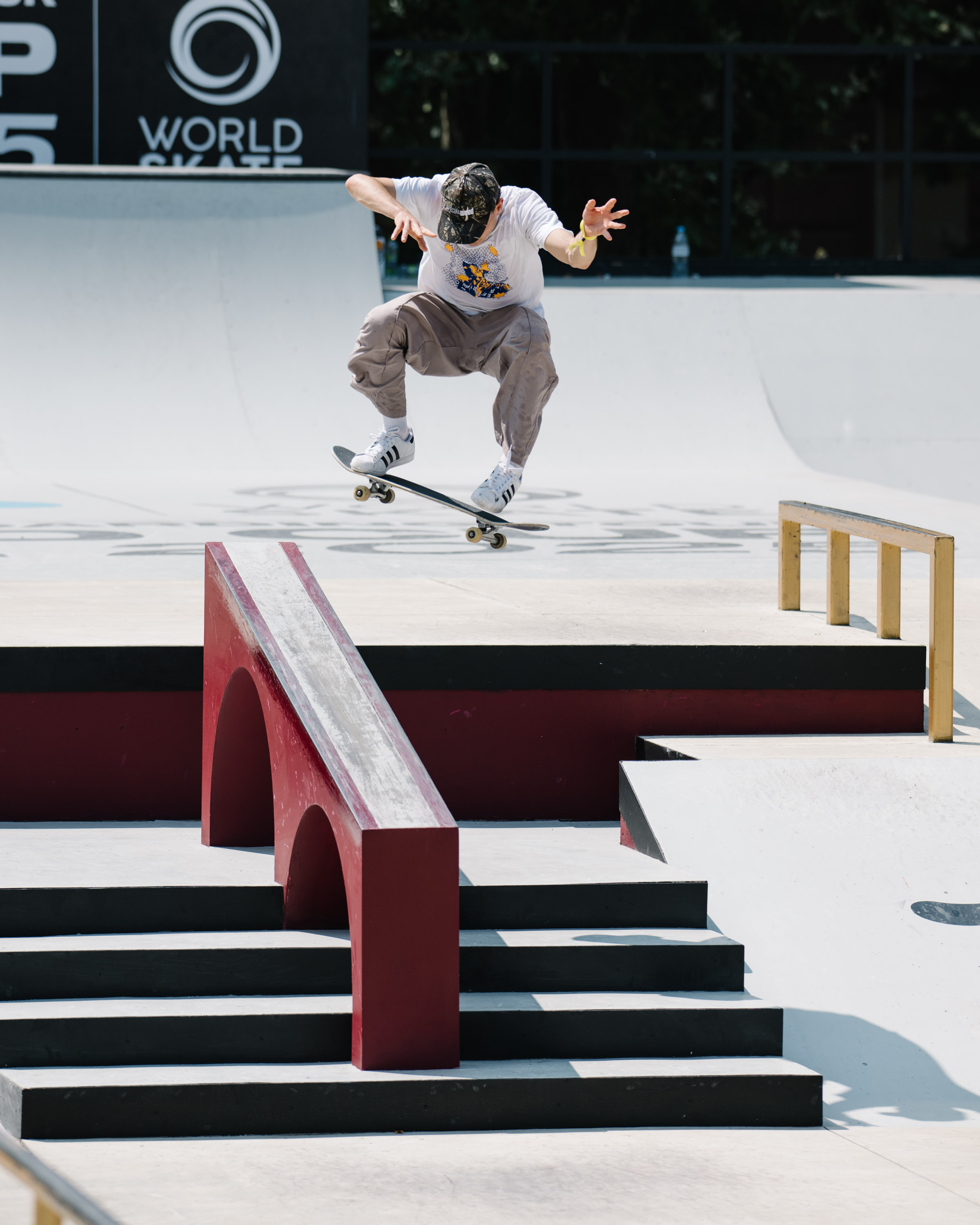 Vincent Milou kickflip lip WST World Cup Rome 2025 Kenji Haruta 5286