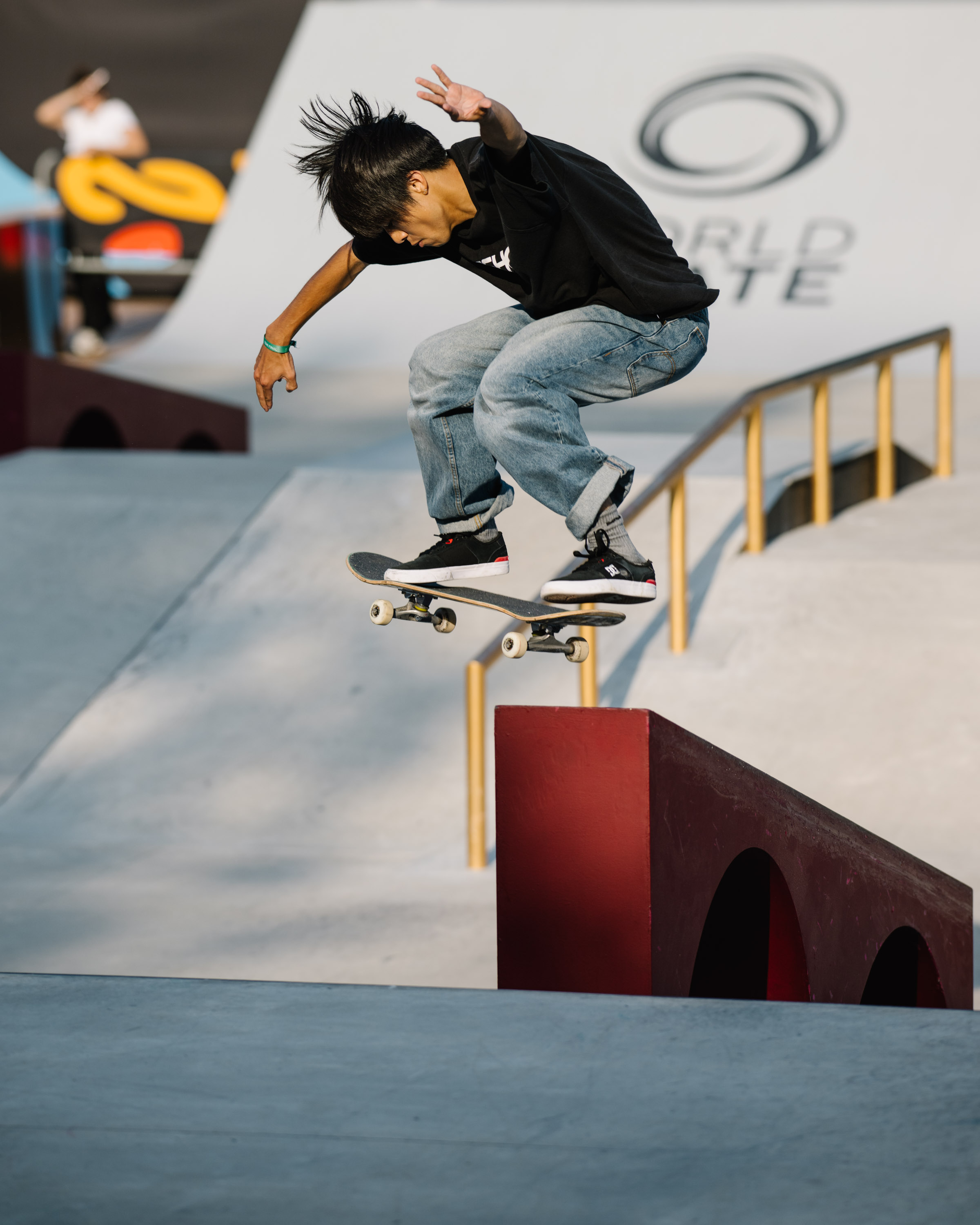 Kairi Netsuke heelflip back tail WST World Cup Rome 2025 Kenji Haruta 1911