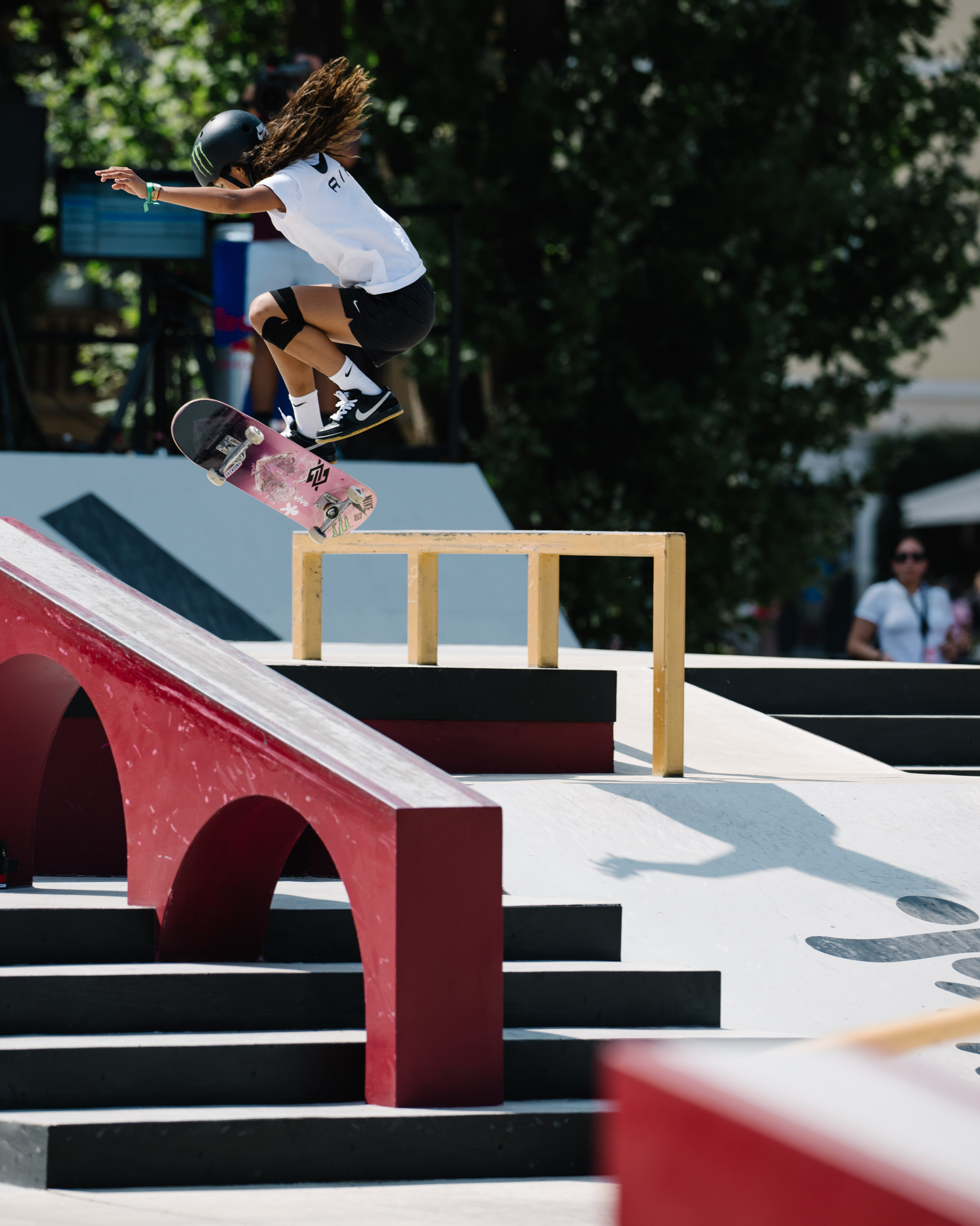 Rayssa Leal 360 flip WST World Cup Rome 2025 Kenji Haruta 8978