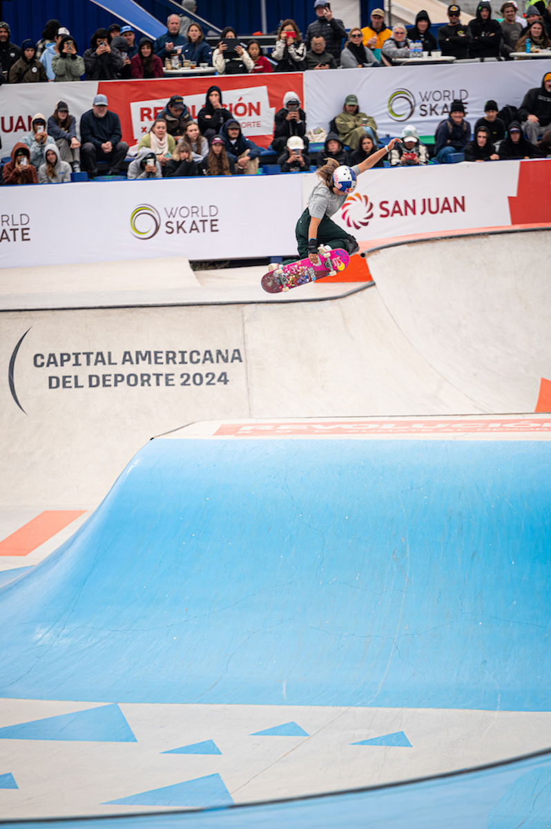 sky brown tweak air World Skate WST Park San Juan Park 2023 Piero Capannini 26