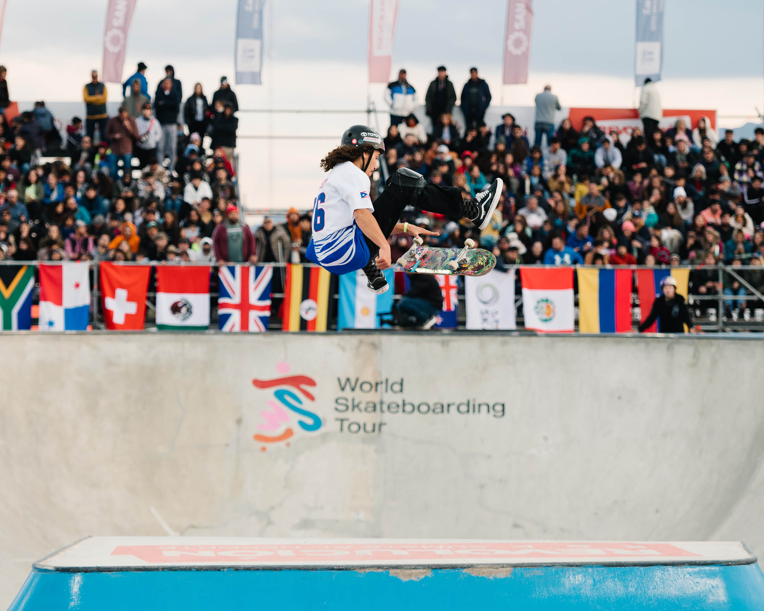 Steven Pineiro 360 heel flip World Skate WST Park San Juan Park 2023 Piero Capannini 14