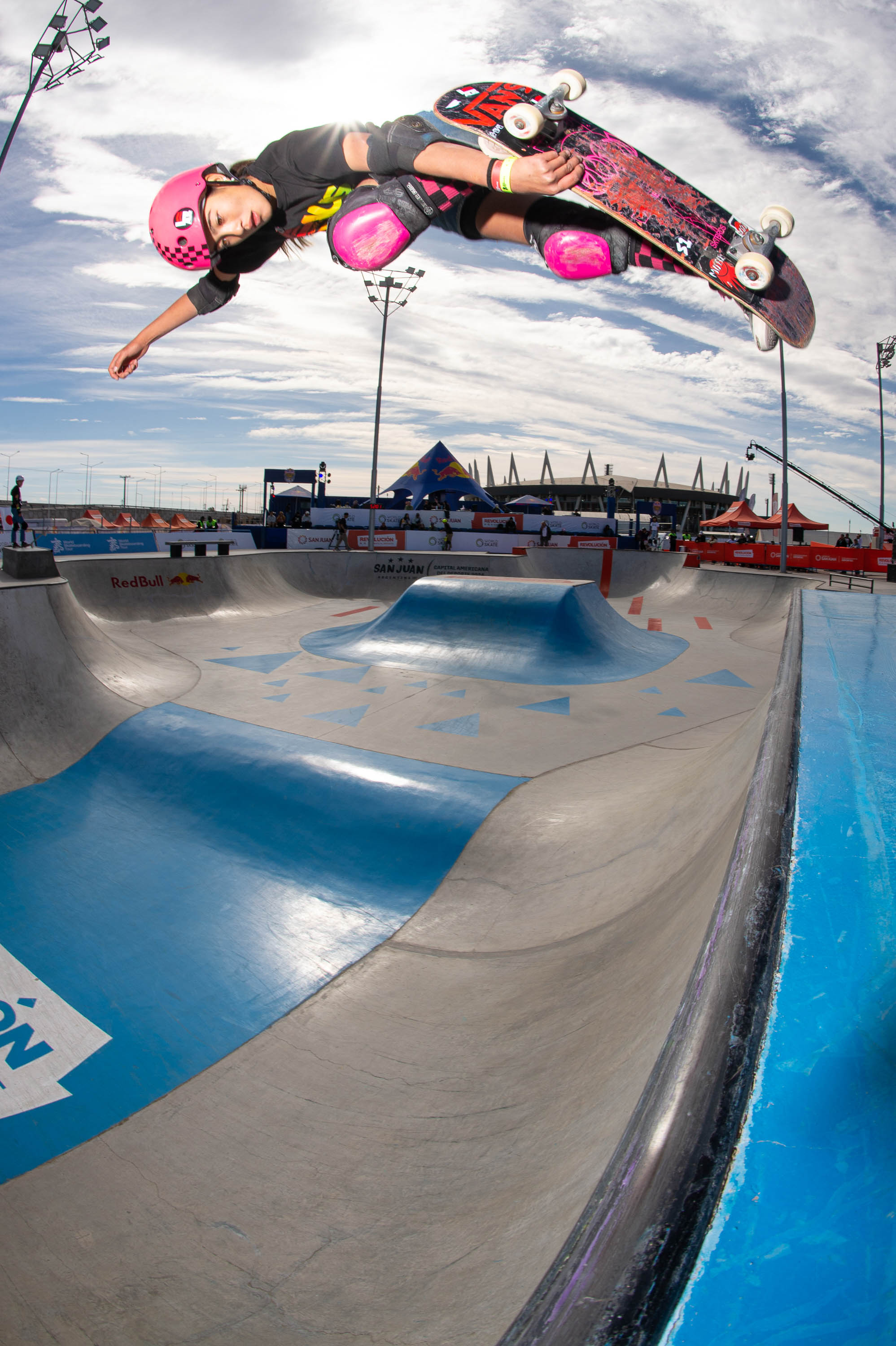 Método Arisa Trew World Skate WST Park San Juan Park 2023 Piero Capannini 4