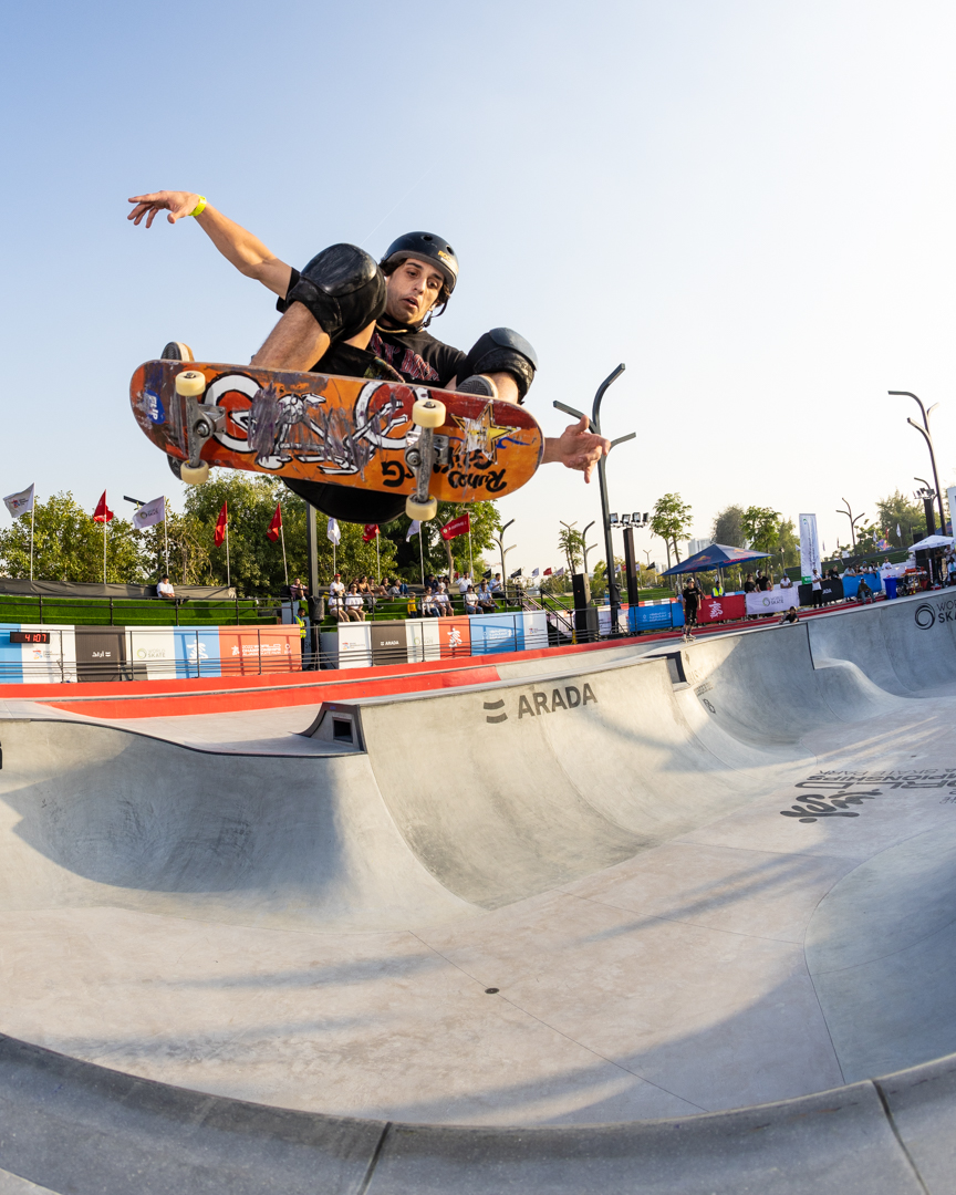 cory juneau frontside ollie 2022 wch mens park sharjah 02082023