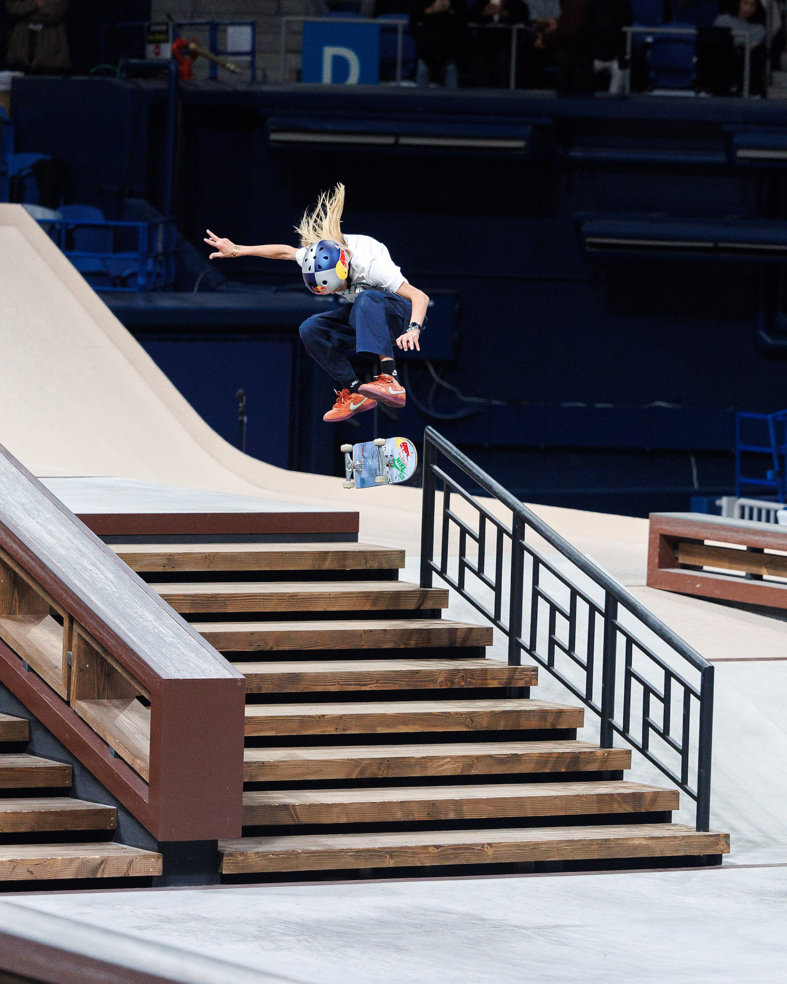 Chloe Clovel heel flip finals WST Street WCH Tokyo 2023 Atiba Jefferson 27