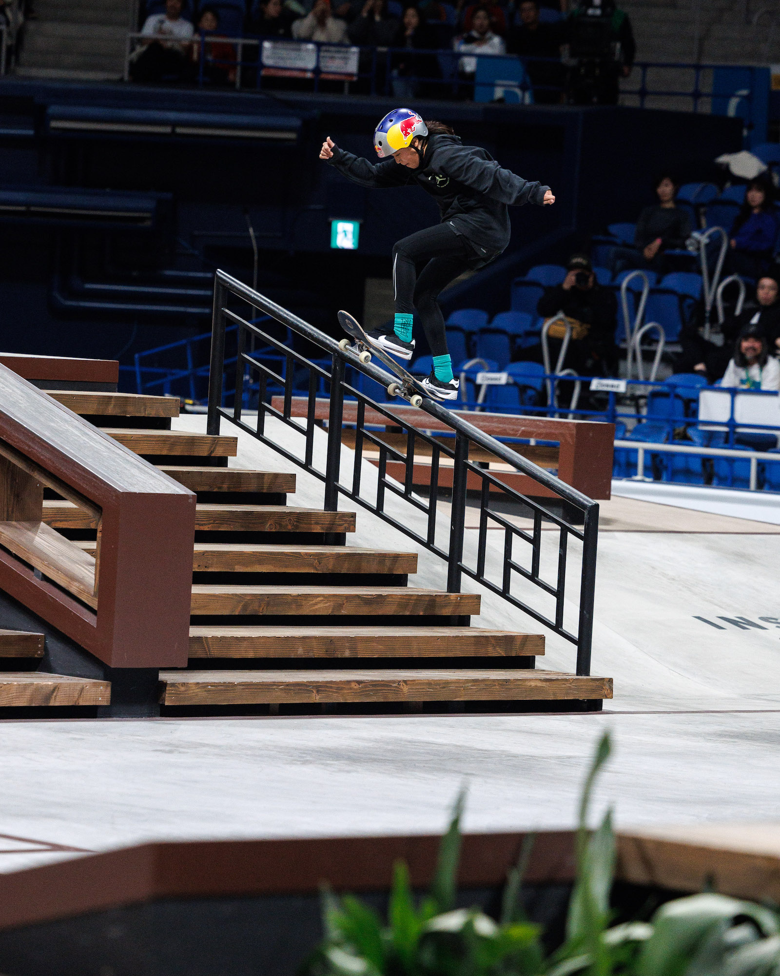 Ginwoo Onodera front blunt shuv finals WST Street WCH Tokyo 2023 Atiba Jefferson 13