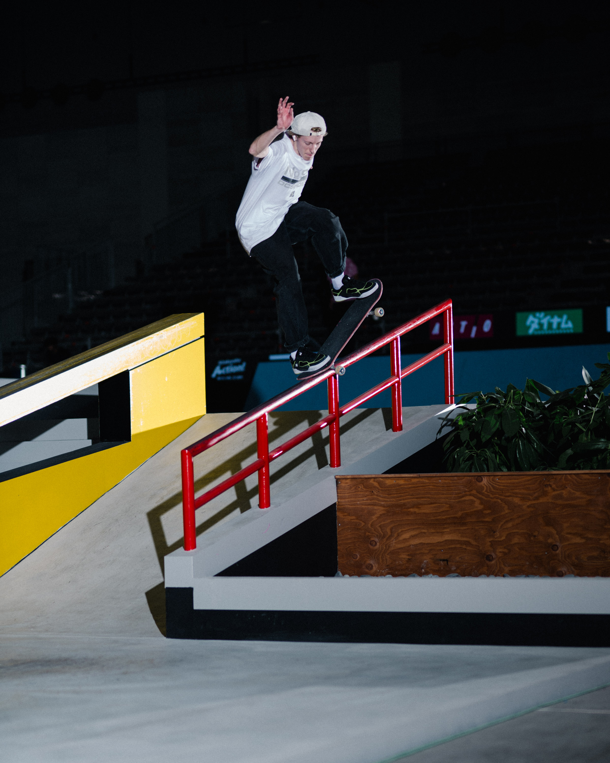 Maksim Wzhov nose grind WSK Kitakyushu 2025 Haruta