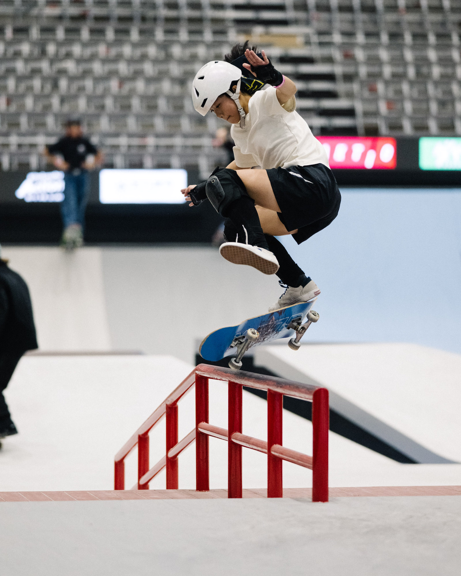 Ruo He Yu kickflip front board WSK Kitakyushu 2025 Haruta