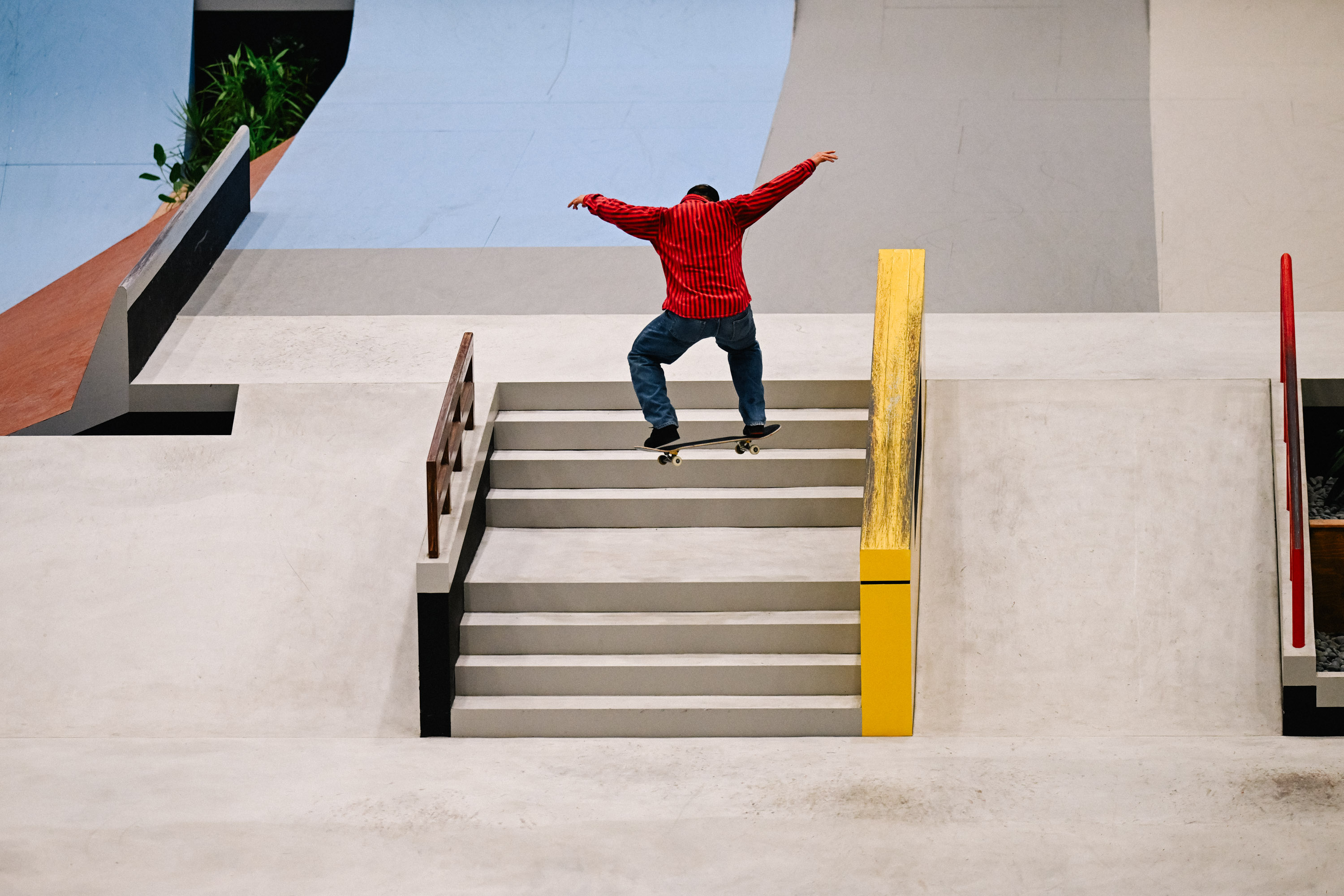 Shane Oneill nollie back 180 WSK Kitakyushu 2025 Haruta