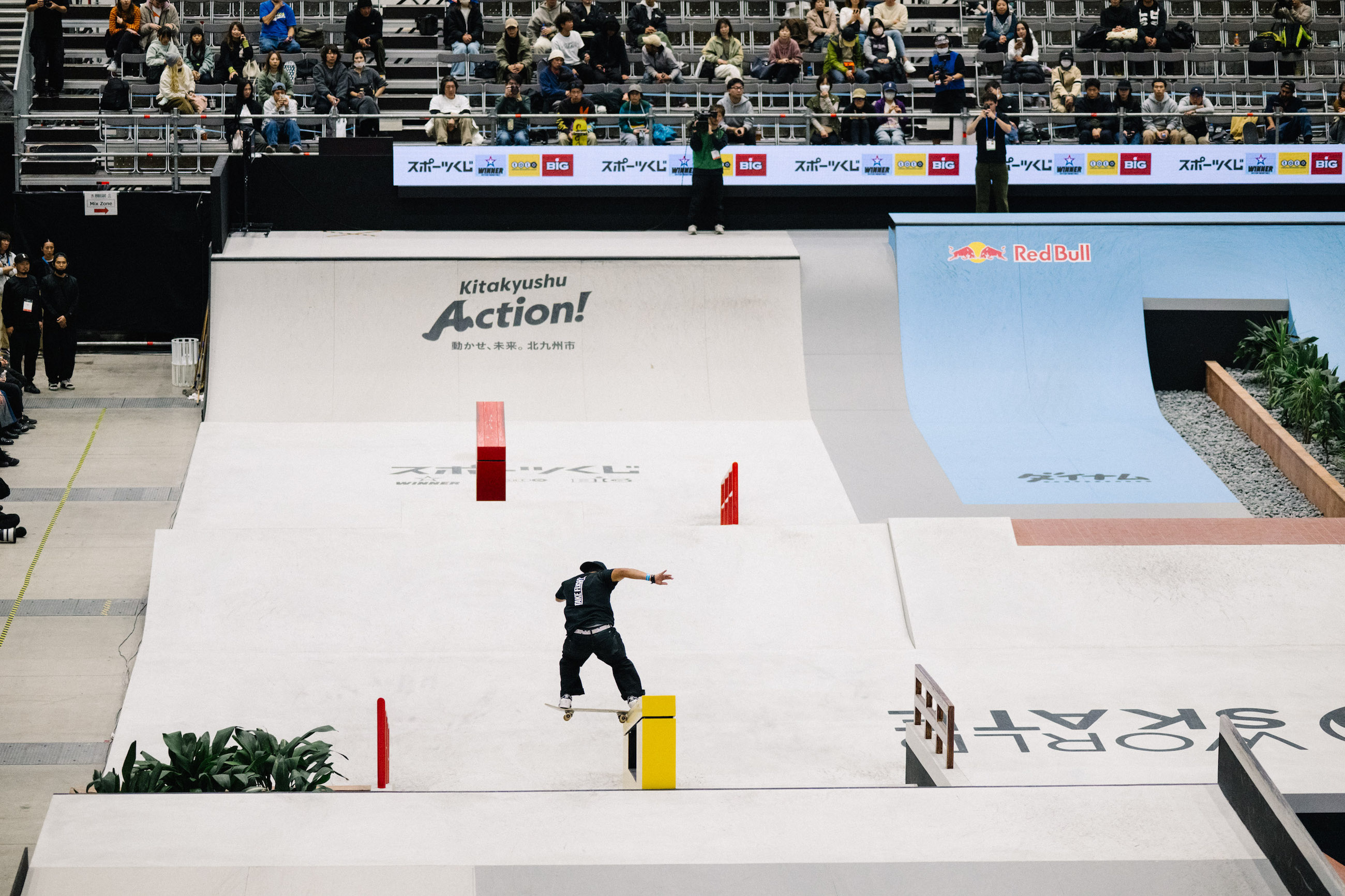 Deivid Tuesta Mota switch tail slide WSK Kitakyushu 2025 Haruta