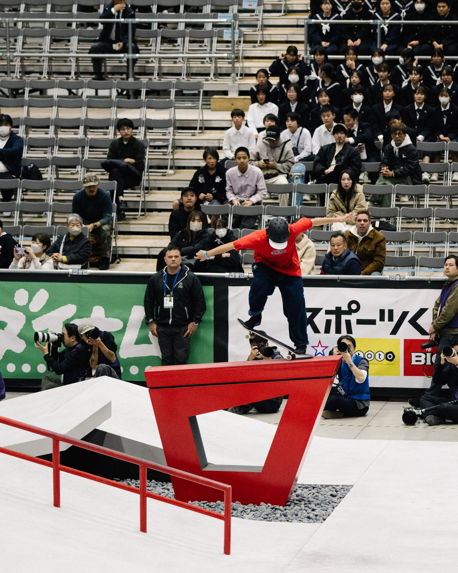 Ibuki Matsumoto nose grind WSK Kitakyushu 2025 Haruta