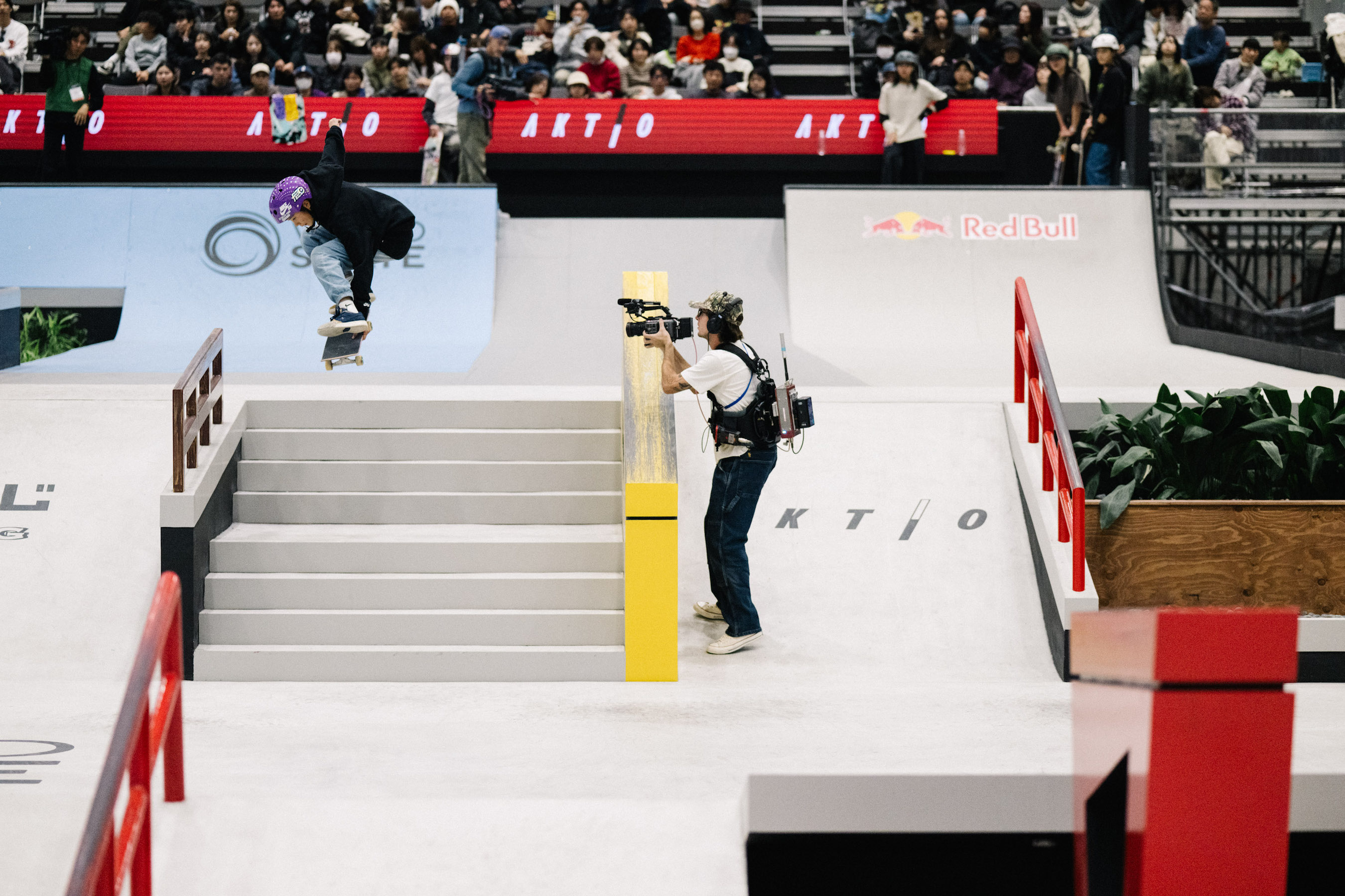 Chenxi Cui kickflip melon WSK Kitakyushu 2025 Haruta 2