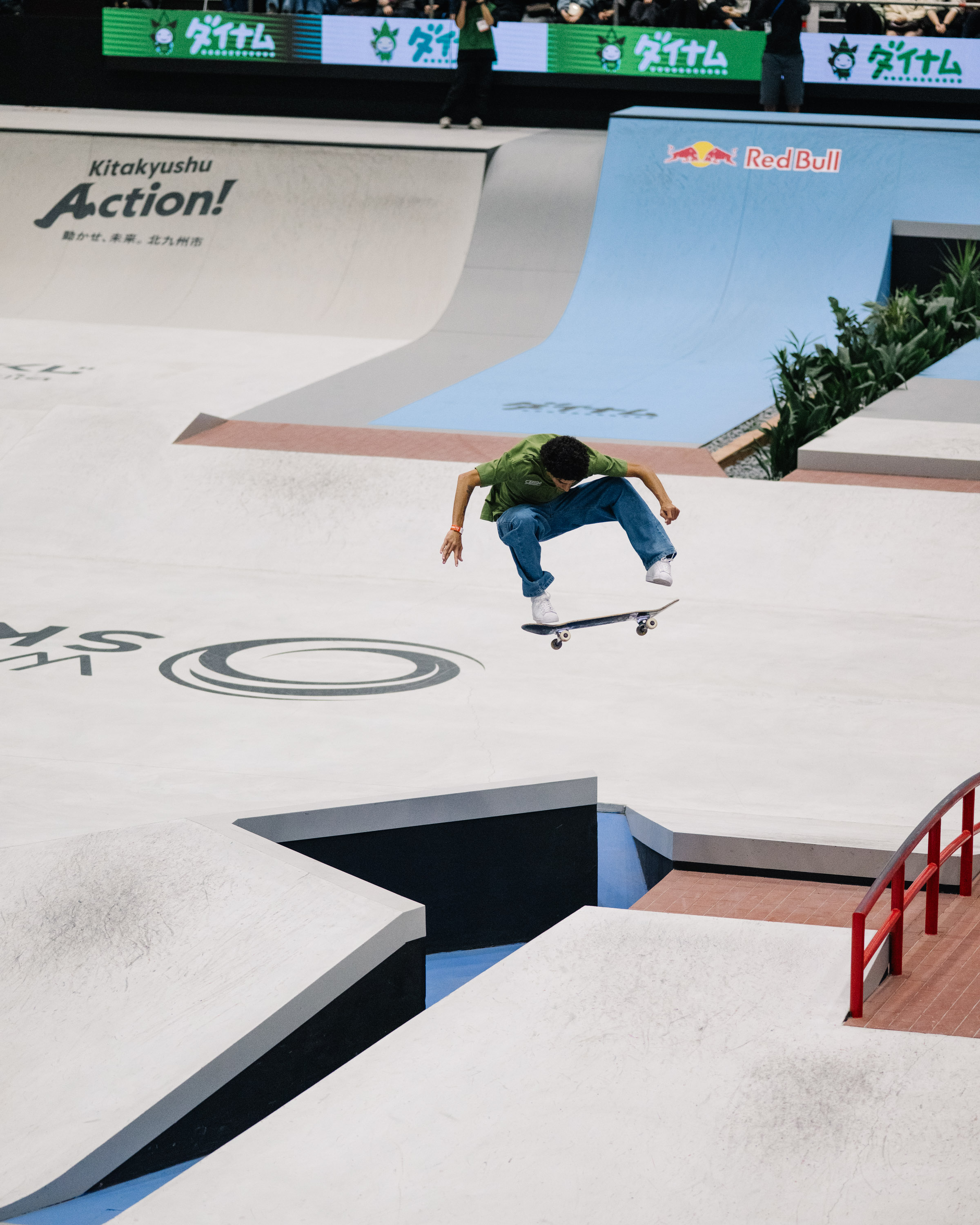 Wallace Gabriel frontside flip WSK Kitakyushu 2025 Haruta 2